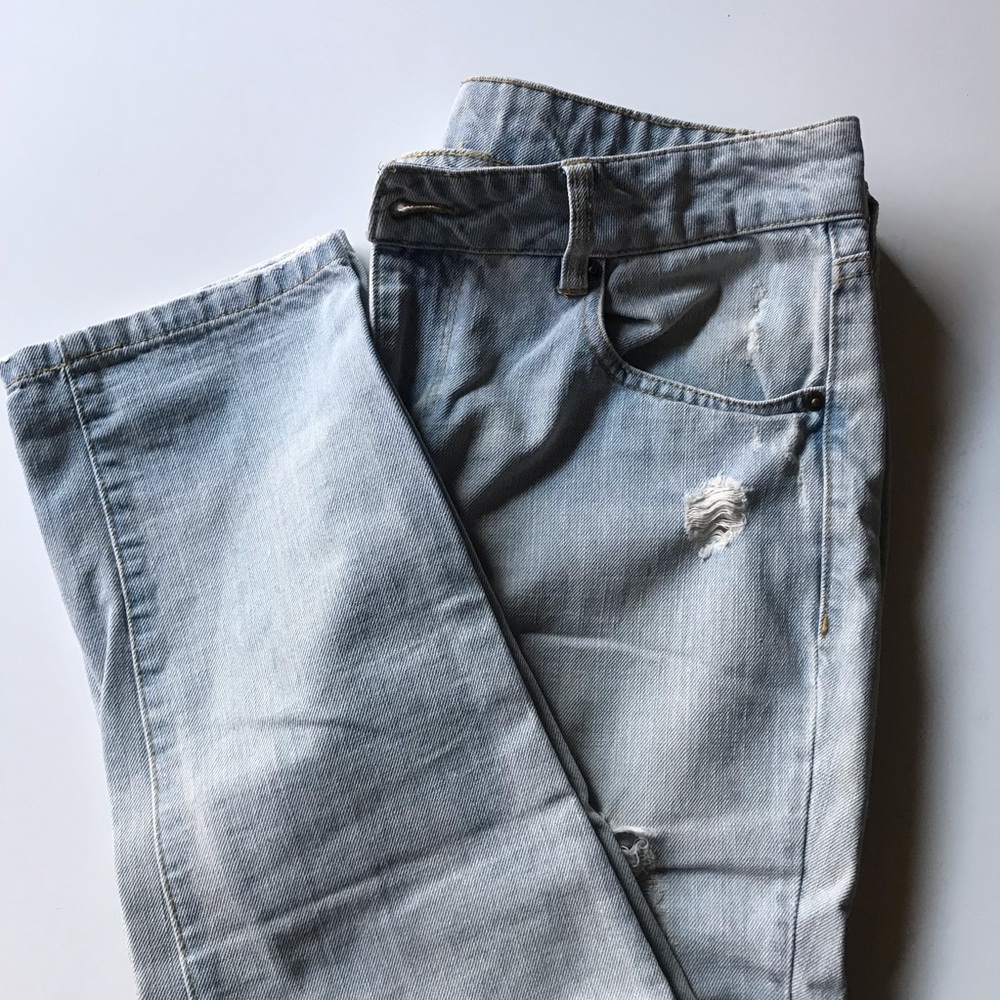 Women's Life In Progress ripped boyfriend jeans